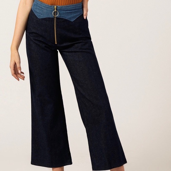 lykke wullf Pants - Lykke Wullf two tone jesse pants